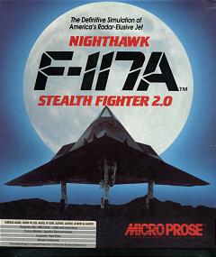 F-117A Nighthawk - Amiga Cover & Box Art