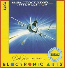 F/A-18 Interceptor - Amiga Cover & Box Art