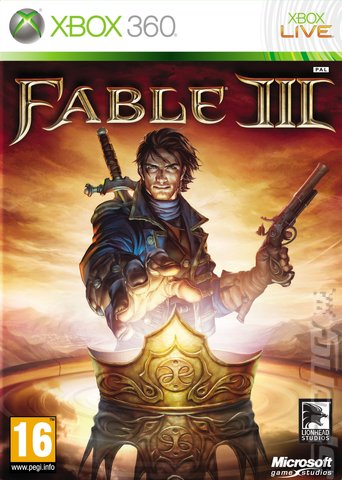 Fable III - Xbox 360 Cover & Box Art