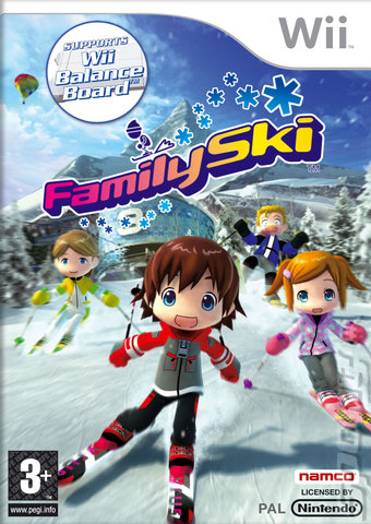 Family Ski - Wii Cover & Box Art