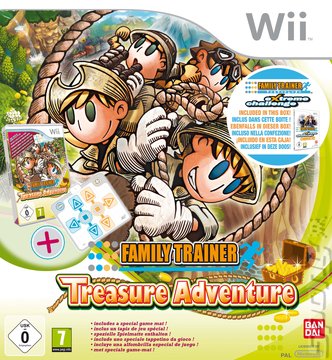 Family Trainer: Treasure Adventure - Wii Cover & Box Art