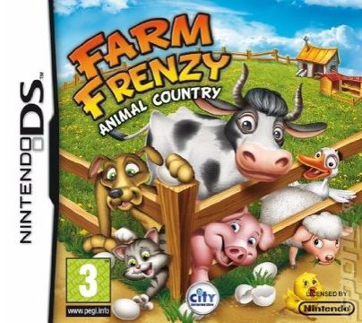 Farm Frenzy: Animal Country - DS/DSi Cover & Box Art
