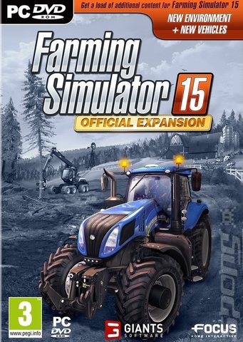 Farming Simulator 15: Official Expansion - PC Cover & Box Art