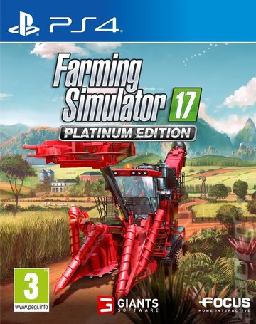 Farming Simulator 17 - PS4 Cover & Box Art