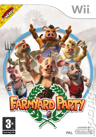 Farmyard Party - Wii Cover & Box Art