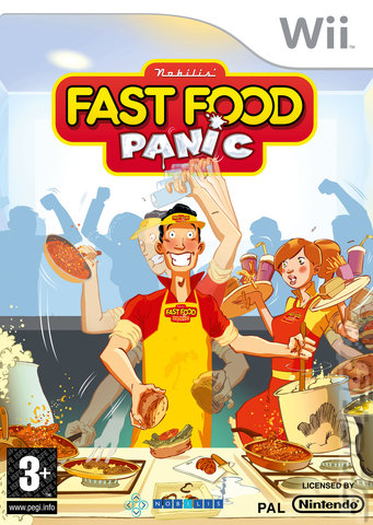 Fast Food Panic - Wii Cover & Box Art