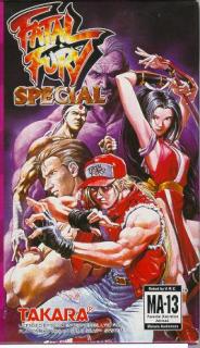 Fatal Fury Special - Game Gear Cover & Box Art