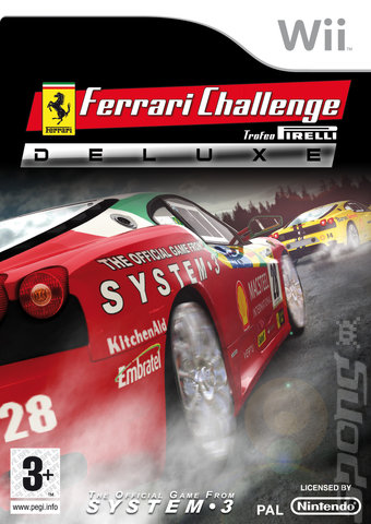 Ferrari Challenge: Trofeo Pirelli - Wii Cover & Box Art
