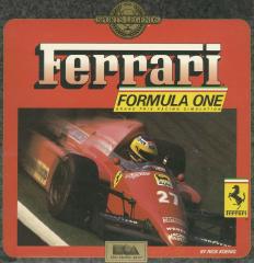 Ferrari Formula One - Amiga Cover & Box Art