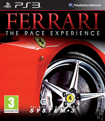 Ferrari: The Race Experience - PS3 Cover & Box Art