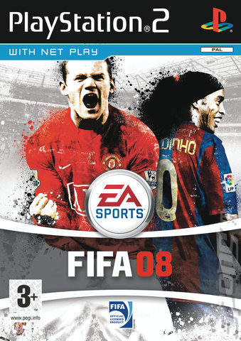 FIFA 08 - PS2 Cover & Box Art