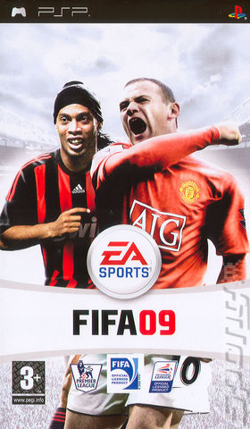 FIFA 09 - PSP Cover & Box Art