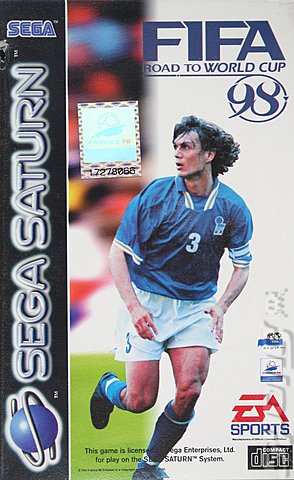 FIFA: Road to World Cup 98 - Saturn Cover & Box Art