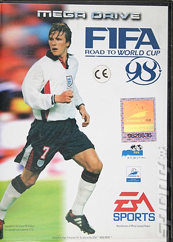 FIFA: Road to World Cup 98 - Sega Megadrive Cover & Box Art