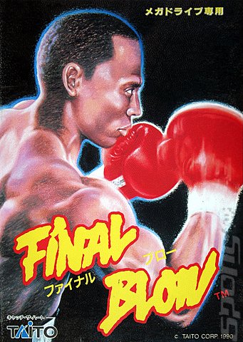 Final Blow - Sega Megadrive Cover & Box Art