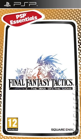Final Fantasy Tactics: The War Of The Lions - PSP Cover & Box Art
