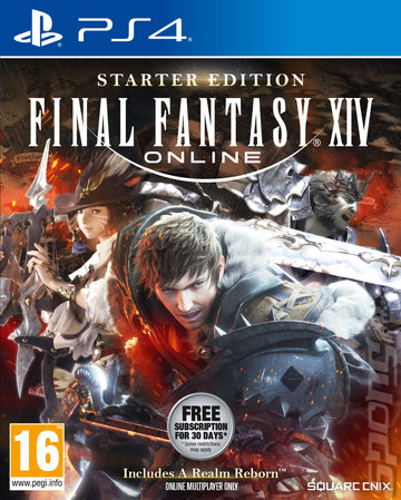 Final Fantasy XIV: A Realm Reborn - PS4 Cover & Box Art