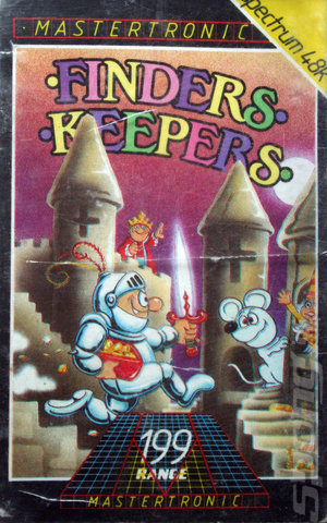 Finders Keepers - Spectrum 48K Cover & Box Art