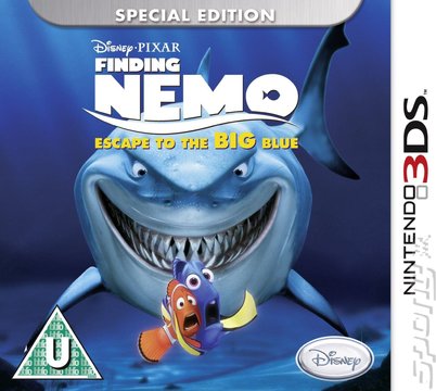 Finding Nemo: Escape to the Big Blue - 3DS/2DS Cover & Box Art