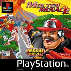 Fisher Price Rescue Heroes: Molten Menace - PlayStation Cover & Box Art