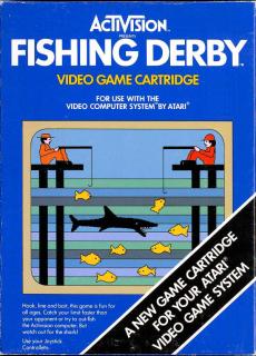 Fishing Derby - Atari 2600/VCS Cover & Box Art