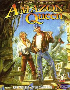 Flight of the Amazon Queen - Amiga Cover & Box Art
