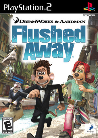 Flushed Away - PS2 Cover & Box Art