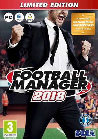 Football Manager 2018 - Mac Cover & Box Art
