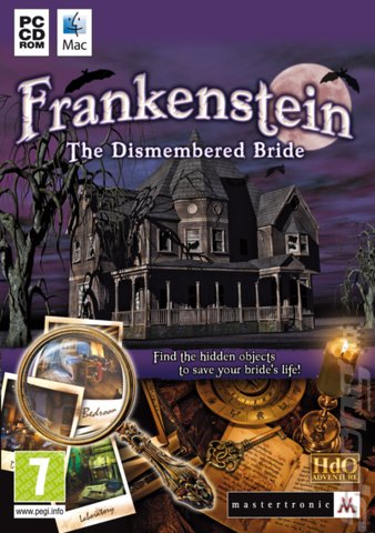 Frankenstein: The Dismembered Bride - Mac Cover & Box Art
