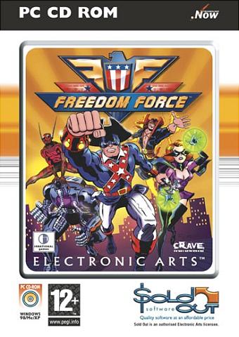 Freedom Force - PC Cover & Box Art