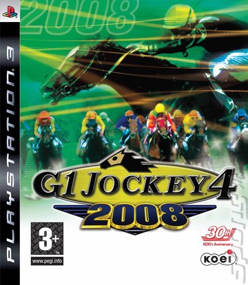 G1 Jockey 4 2008 - PS3 Cover & Box Art