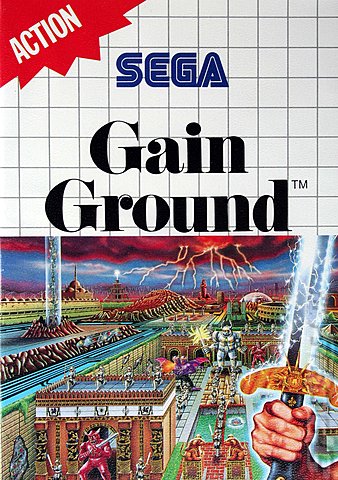 Gain Ground - Sega Master System Cover & Box Art