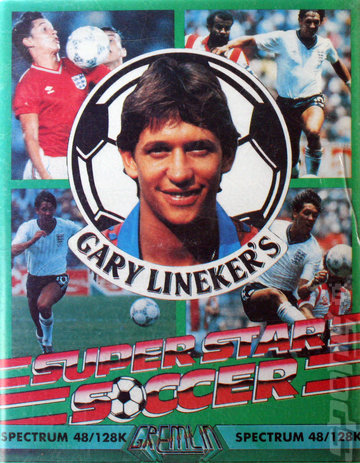 Gary Lineker's Superstar Soccer - Spectrum 48K Cover & Box Art