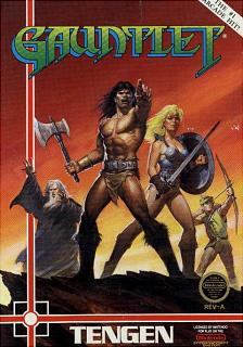 Gauntlet - NES Cover & Box Art