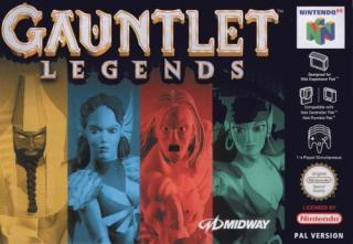 Gauntlet Legends - N64 Cover & Box Art