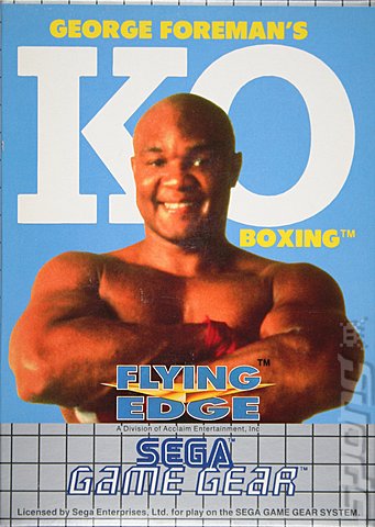 George Foreman's KO Boxing - Game Gear Cover & Box Art