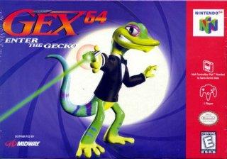 Gex 64: Enter the Gecko - N64 Cover & Box Art