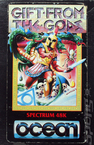Gift from the Gods - Spectrum 48K Cover & Box Art