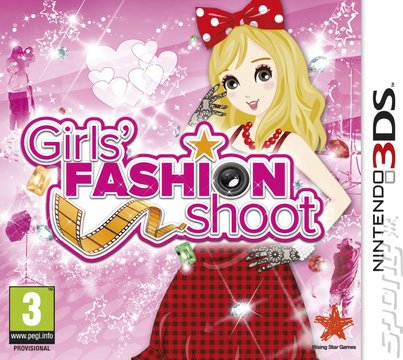 Girls' Fashion Shoot - 3DS/2DS Cover & Box Art