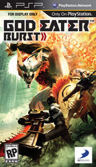 Gods Eater Burst - PSP Cover & Box Art
