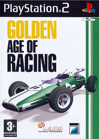 Golden Age of Racing - PS2 Cover & Box Art