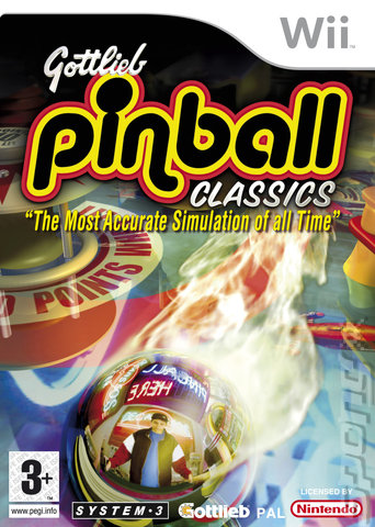 Gottlieb Pinball Classics - Wii Cover & Box Art