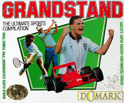 Grandstand: The Ultimate Sports Compilation - C64 Cover & Box Art