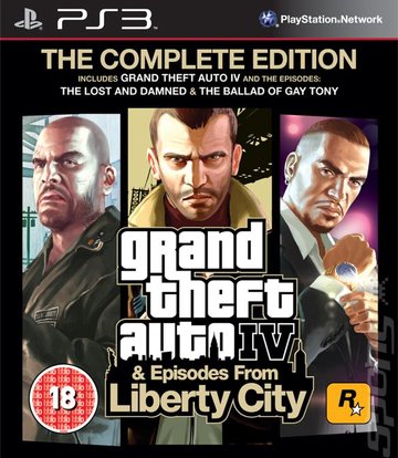 Grand Theft Auto IV: Complete Edition - PS3 Cover & Box Art