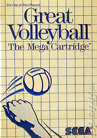 Great Volleyball - Sega Master System Cover & Box Art