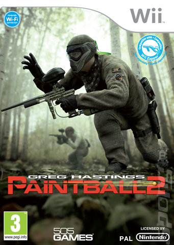Greg Hastings Paintball 2 - Wii Cover & Box Art