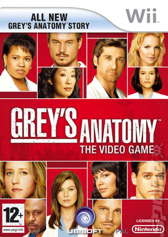 Grey's Anatomy: The Video Game - Wii Cover & Box Art