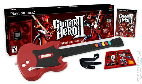 Guitar Hero II - PS2 Cover & Box Art
