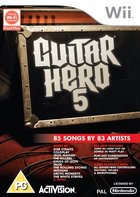 Guitar Hero 5 - Wii Cover & Box Art