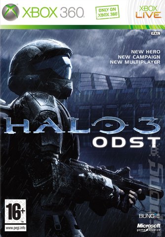 Halo 3: ODST - Xbox 360 Cover & Box Art
